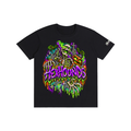 HEXHOUNDS SKELETON GRAFFITI Cotton Unisex T-Shirt