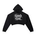 "GOOD GIRL" Cropped Hoodie