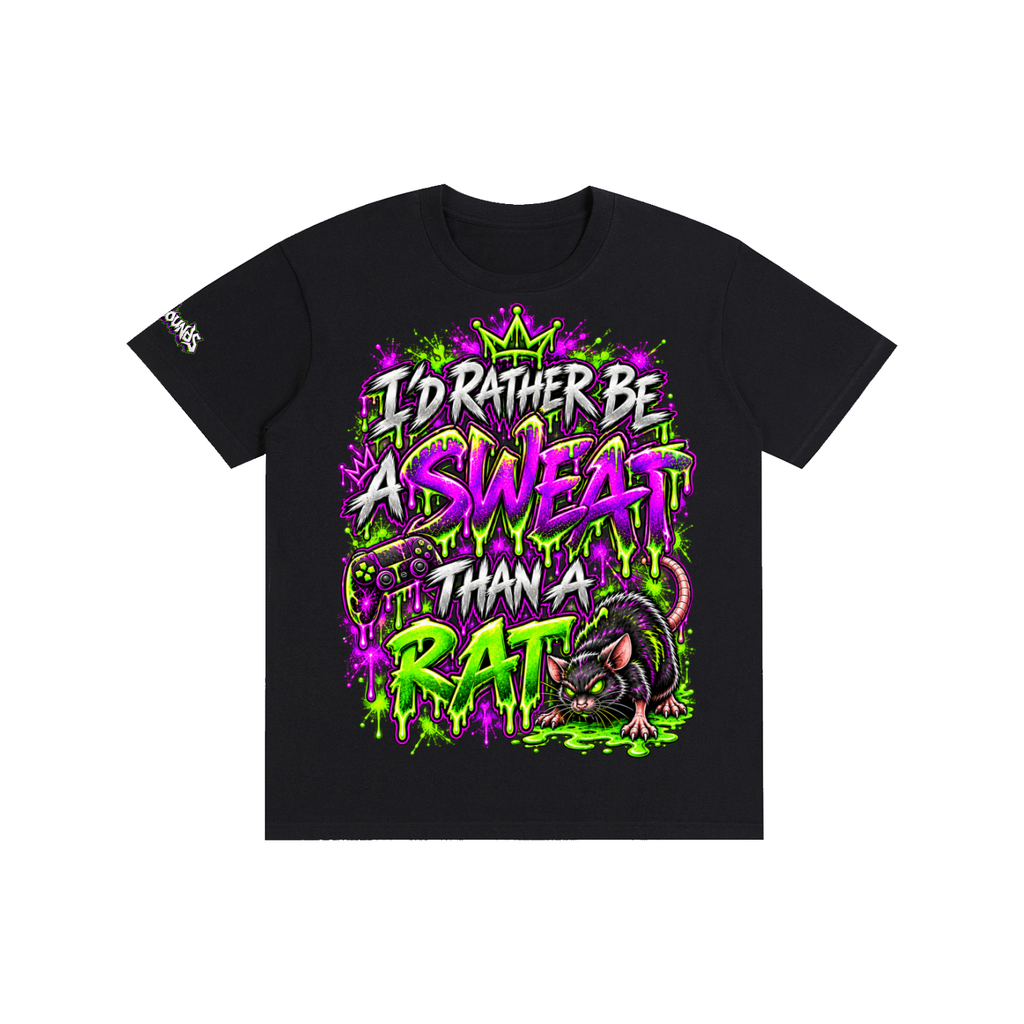 "I'D RATHER BE A SWEAT THAN A RAT." HexHounds Gaming Collection